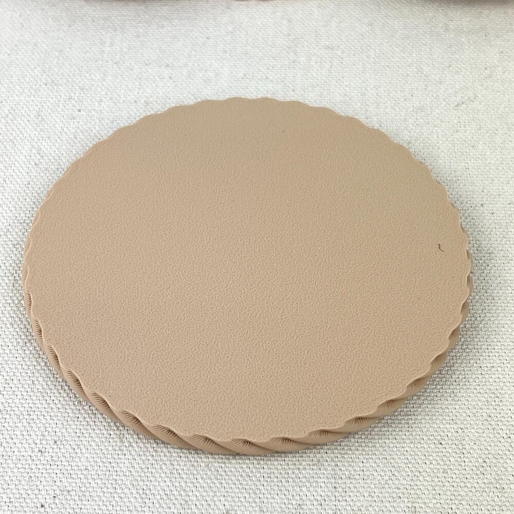 Woven Coaster Set, Modern Coasters with Holder, Drink Coasters, Set of 6 - Picture 6 of 10